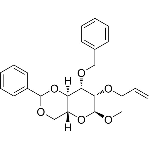 Methyl 2-O-allyl-3-O-benzyl-4,6-O-benzylidene-α-D-mannopyranoside 210297-54-4